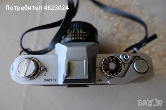 Canon FT QL & Canon FD 50mm F1.8 Lens. Canon FD Mount, снимка 8 - Фотоапарати - 54552274