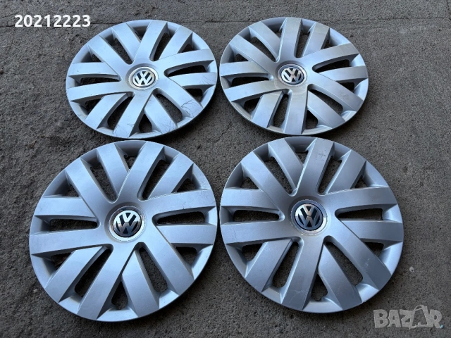 4 броя Оригинални тасове за Volkswagen Polo 15, снимка 2 - Аксесоари и консумативи - 54678168