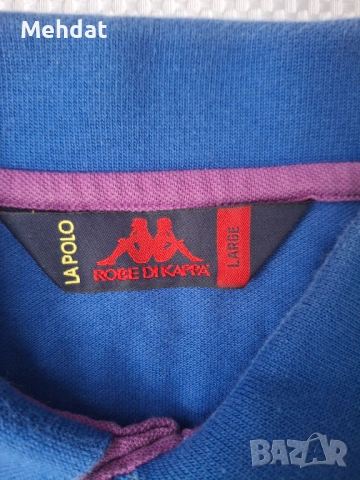  Оригинална мъжка поло тениска Kappa / Robe Di Kappa.  , снимка 2 - Тениски - 54400427