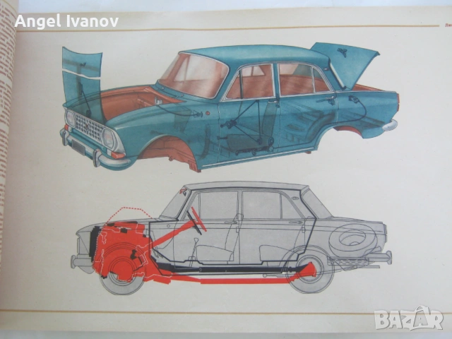 Автомобил Москвич 412 - луксозно руско издание 1974 г., снимка 3 - Специализирана литература - 54916578