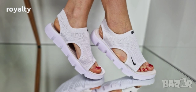 Nike Нови Бели Дамски Сандали Найк  