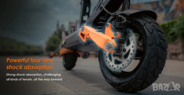 Електрически скутер/тротинетка със седалка KuKirin G2 PRO 600W 15AH, снимка 4 - Други спортове - 46162378