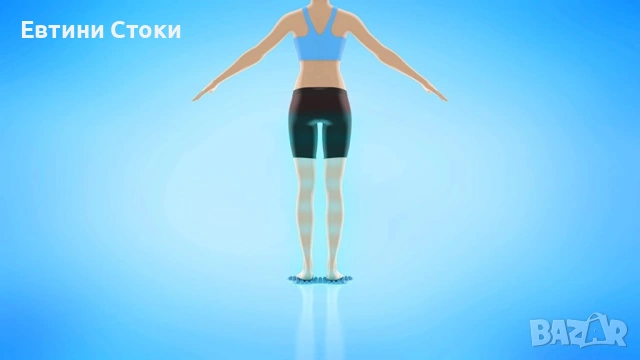 Ергономична масажна подложка за рефлексотерапия, снимка 4 - Масажори - 53968634