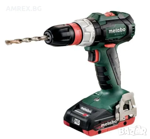 Акумулаторен винтоверт Metabo 18V – 65 Nm, Brushless, Solo