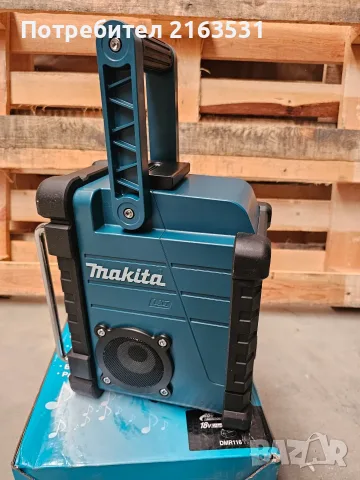 Макита Акумулаторно радио DMR116 18V Makita , снимка 5 - Радиокасетофони, транзистори - 55661492