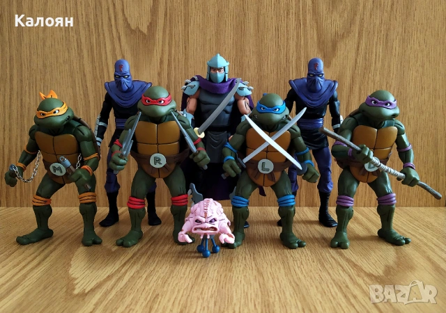 Екшън фигури NECA TMNT / Костенурките Нинджа