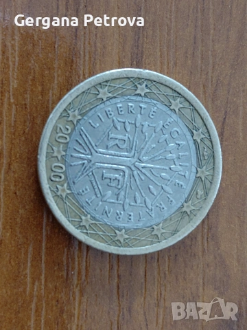 1 евро Франция 2000 г