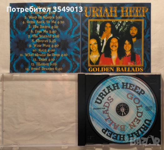 CD  ЦД компакт дискове - GOLDEN BALLADS - Led Zeppelin/Uriah Heep/Rod Stewart, снимка 8 - CD дискове - 54544110