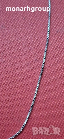 Сребърна верижка /скъсана/, снимка 3 - Колиета, медальони, синджири - 53966804