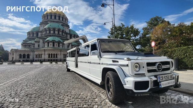 Лимузина под наем Mercedes G 55 superstretch limousine , снимка 12 - Други - 40549667