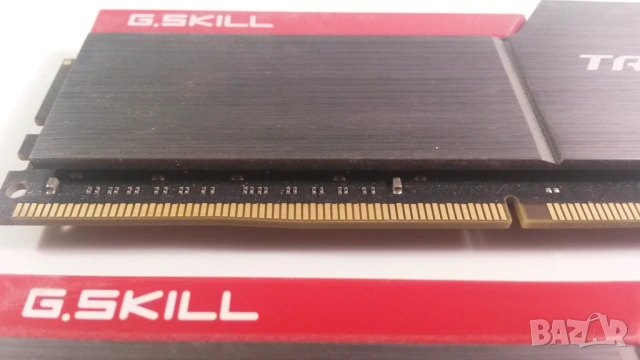 32 GB (2 по 16 GB) DDR4 RAM памет G.SKILL TridentZ F4-3000C15D-32GTZ, снимка 4 - RAM памет - 54255841