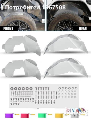 Вежди и метални подкалници за Jeep Wrangler JL 18 - 26, снимка 9 - Части - 54577503