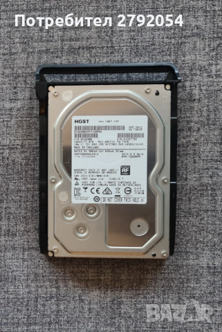 HDD 3.5" SATA 6tb HGST, снимка 2 - Твърди дискове - 54389466
