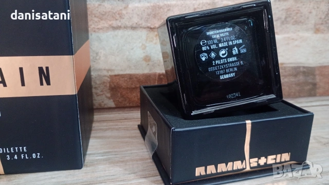 Оригинален мъжки парфюм ,,Rammstein,, 100 ml, снимка 8 - Мъжки парфюми - 55207534