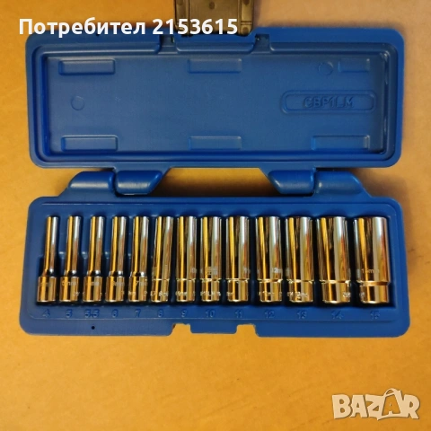 Cornwell Tools 13 части 14 дълги 6стенни вложки камъни комплект 4-15mm, снимка 2 - Други инструменти - 54874692