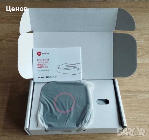 IP box MAG 540/544w3 UHD 4K HEVC, снимка 5 - Плейъри, домашно кино, прожектори - 55239872
