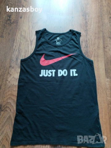 Nike Tank-New Jdi Swoosh - страхотен мъжки потник С, снимка 4 - Тениски - 54495857