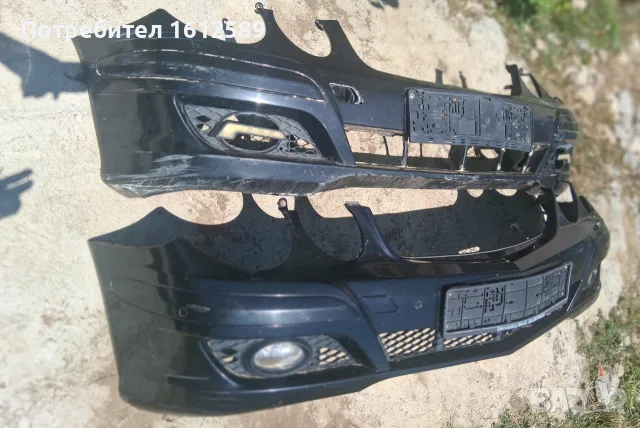 Предни брони W211 face!, снимка 3 - Части - 55561465