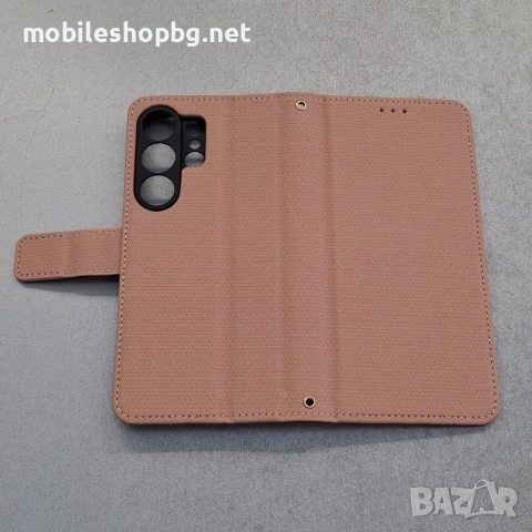 Samsung Galaxy S26 Ultra калъф страничен с прегради и закопчаване розов , снимка 3 - Калъфи, кейсове - 54882701