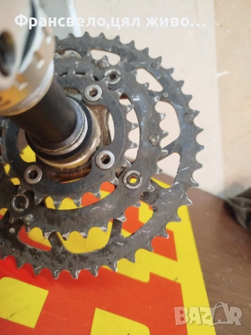 Курбел със средно движение за велосипед колело Shimano deore xt fc m 760, снимка 3 - Части за велосипеди - 55172607