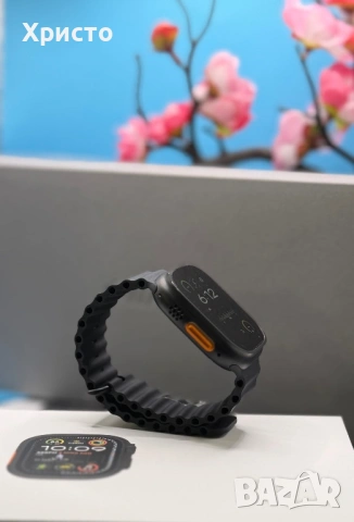 Смарт часовник Apple Watch Ultra 2, GPS, Cellular, Black Titanium Case 49 мм, Black Ocean Band , снимка 4 - Смарт часовници - 54921066