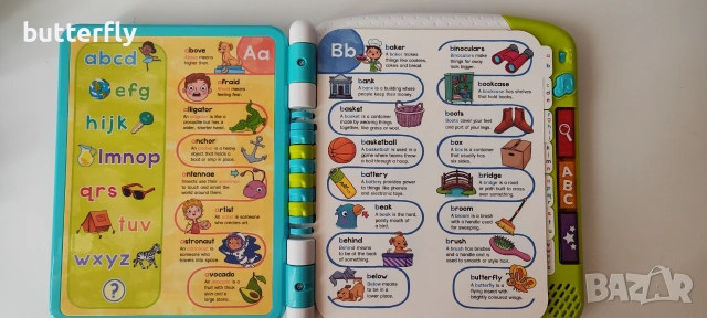 Vtech Детски електронен речник A-Z, английски език, снимка 3 - Музикални играчки - 55026981