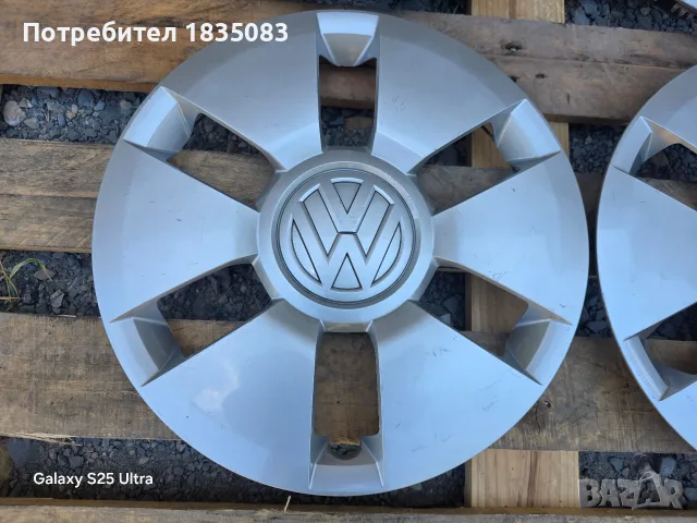 Оригинални тасове VW 14 цола, снимка 3 - Аксесоари и консумативи - 55424336