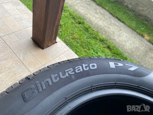 2бр. Летни гуми 215/55/17 Pirelli Cinturato P7 94V, снимка 5 - Гуми и джанти - 54593158