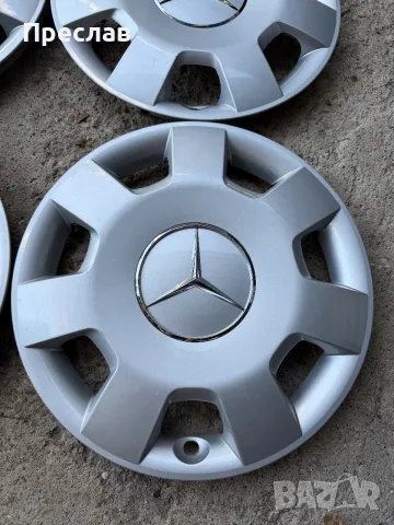 4 броя оригинални тасове за Mercedes 16, снимка 2 - Аксесоари и консумативи - 55300873