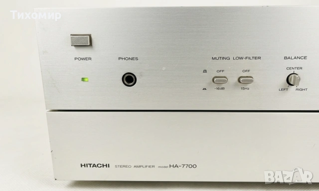 HITACHI-HA 7700, снимка 3 - Ресийвъри, усилватели, смесителни пултове - 54273995