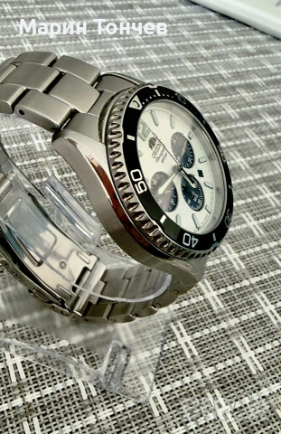 Orient Mako "Panda" Solar Chornograph 200m Diver RA-TX0203S, снимка 5 - Мъжки - 55069605