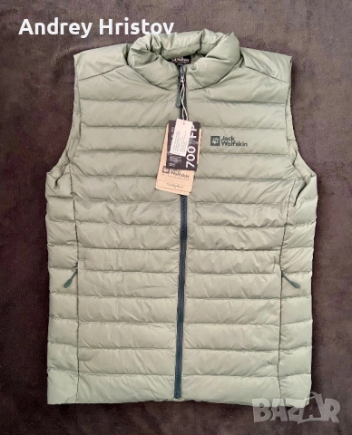 НОВ мъжки пухен елек Jakc Wolfskin 