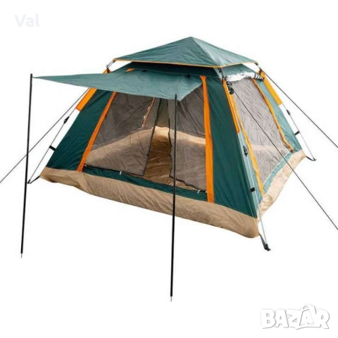 Палатка 4 местна Muhler 2008 220x220xH100см, снимка 2 - Палатки - 54774229