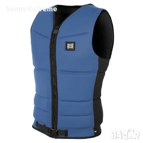 Протекторна жилетка Soöruz Wakevest Reac Blue, кайт, уейк, уинг, снимка 3 - Водни спортове - 55590894