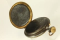 1900's REGULATEUR С Локомотив 68мм Джобен Часовник Син Емайл, снимка 7