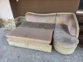 Ъглов диван с вградено легло , снимка 3