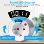 интелигентен таймер за обратно броене, до 24 часа,с цифров LED дисплей, 3680W, 230V, 16А, снимка 7