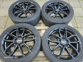 Лети джанти 17ки 5х108 Rial + летни гуми 225/45/17 Dunlop, снимка 2