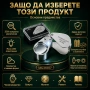 Джобна златарска мощна ръчна лупа лед осветление 30Х за четене бижута, снимка 4