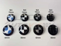 BMW емблема БМВ 82мм 74мм Волан капачки за джанти Капак, снимка 3