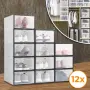 12 x  кутии за съхранение SHOEZY – повече ред, повече място, нулев хаос, снимка 2