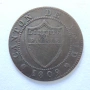 Swiss Cantons 1/2 Batzen 1809 XF+, снимка 5