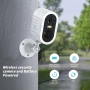 Чисто нов комплект 2 броя безжични 2K охранителни камери Suloron - 4MP, WiFi (2.4G и 5G) 180 дни бат, снимка 5