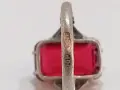 Руско сребро. Пръстен , снимка 7