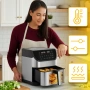 Фритюрник с горещ въздух XXL - 8 литра, 1800 W и 12 програми, снимка 10