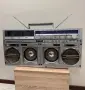 🔈Колекционерски ретро радиокасетофон SHARP GF-767 Z Boombox - профилактиран🔉, снимка 9