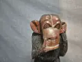 Африканска Дърворезба Маймунка , снимка 2