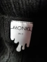 MONKI черна дамска туника без ръкав с поло яка, снимка 5