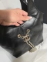 Chanel Basket Bag Дамска Черна Чанта От Телешка Кожа Код Brand Luxury Fashion38, снимка 3