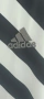 Мъжка тениска фланелка Adidas HF0126 , черно-бяла, размер мъжки XL , в отлично състояние, снимка 6